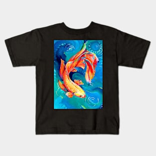 Betta fish, Siamese fighting fish Kids T-Shirt